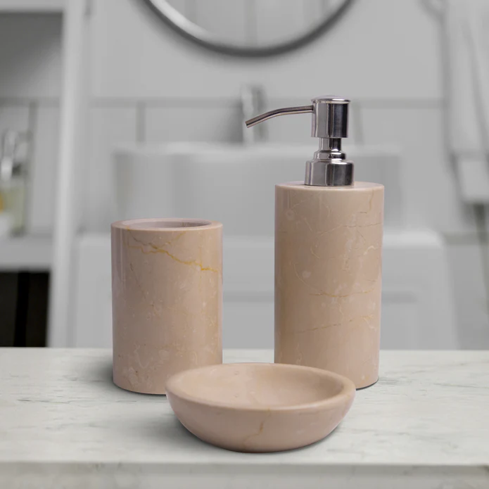 Marble Bathroom Set Bottochino