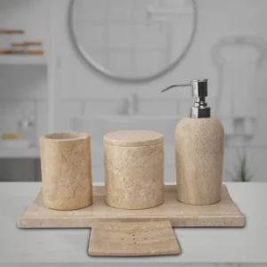Marble Bathroom Dyna (Set Of 5)