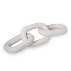 Marble Chain Link White (Standard)