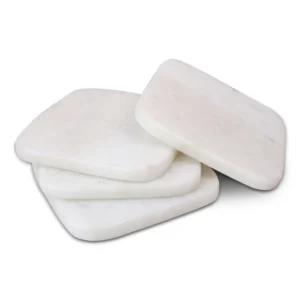 Marble Coaster Set <br>(White)