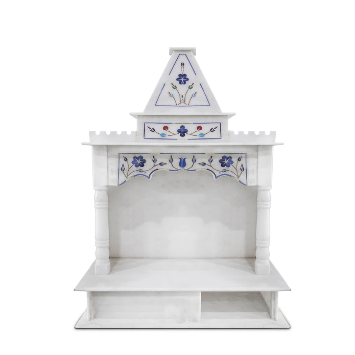 Marble Temple Blue Inlay