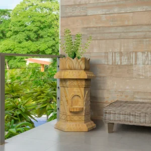 Sandstone Tulsi Pot <br>(Small)