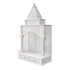 White Marble Temple for Home Large